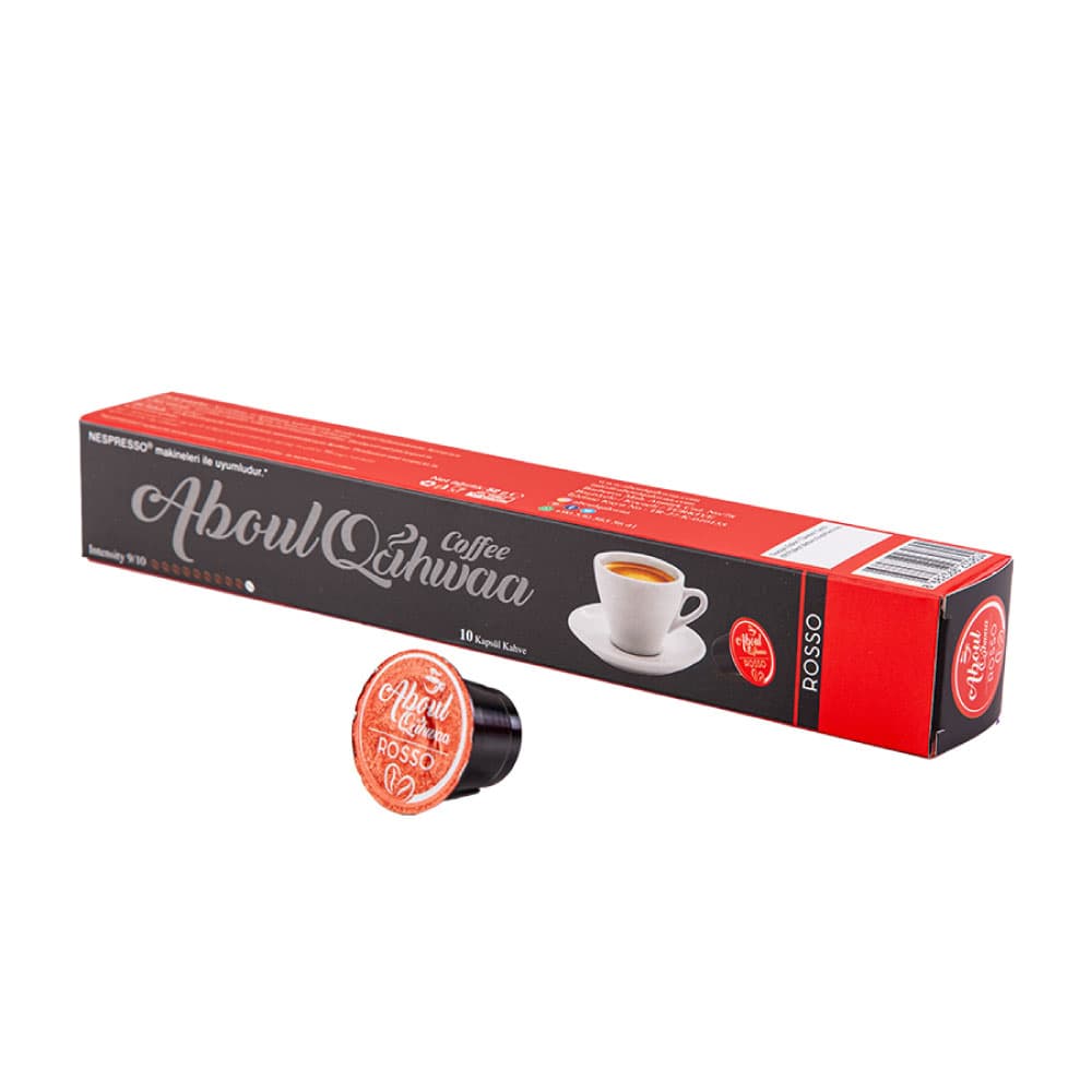 Kahvetown Aboul Qahwaa Espresso Rosso Nespresso® Uyumlu Kapsül Kahve – 10’lu — toptan