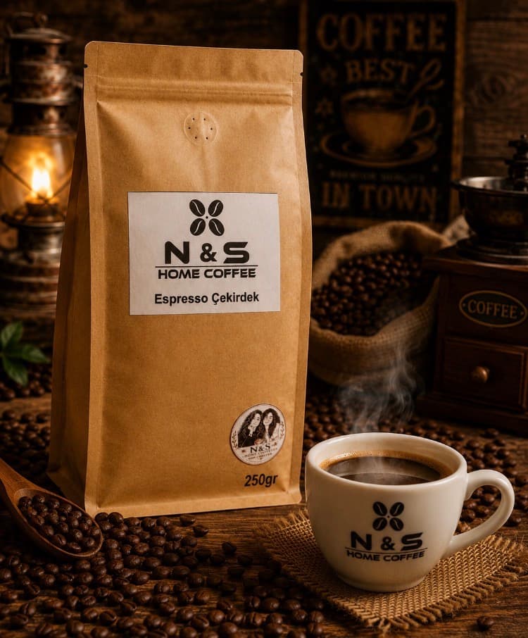 NS Home Coffee Espresso Çekirdek 1000gr — toptan