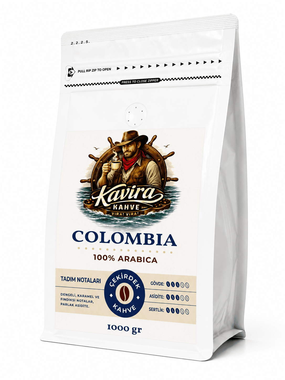 kavira kahve %100 Arabica Colombia — toptan