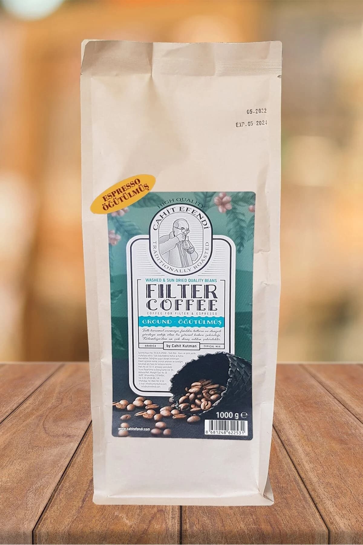 Cahit Efendi Filtre/Espresso Öğütülmüş Kahve — toptan